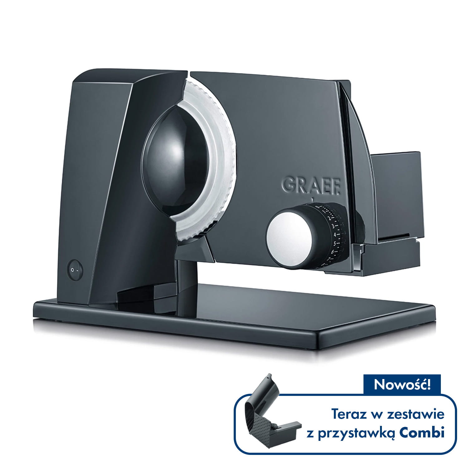 Krajalnica uniwersalna GRAEF SKS 110 (Czarna)