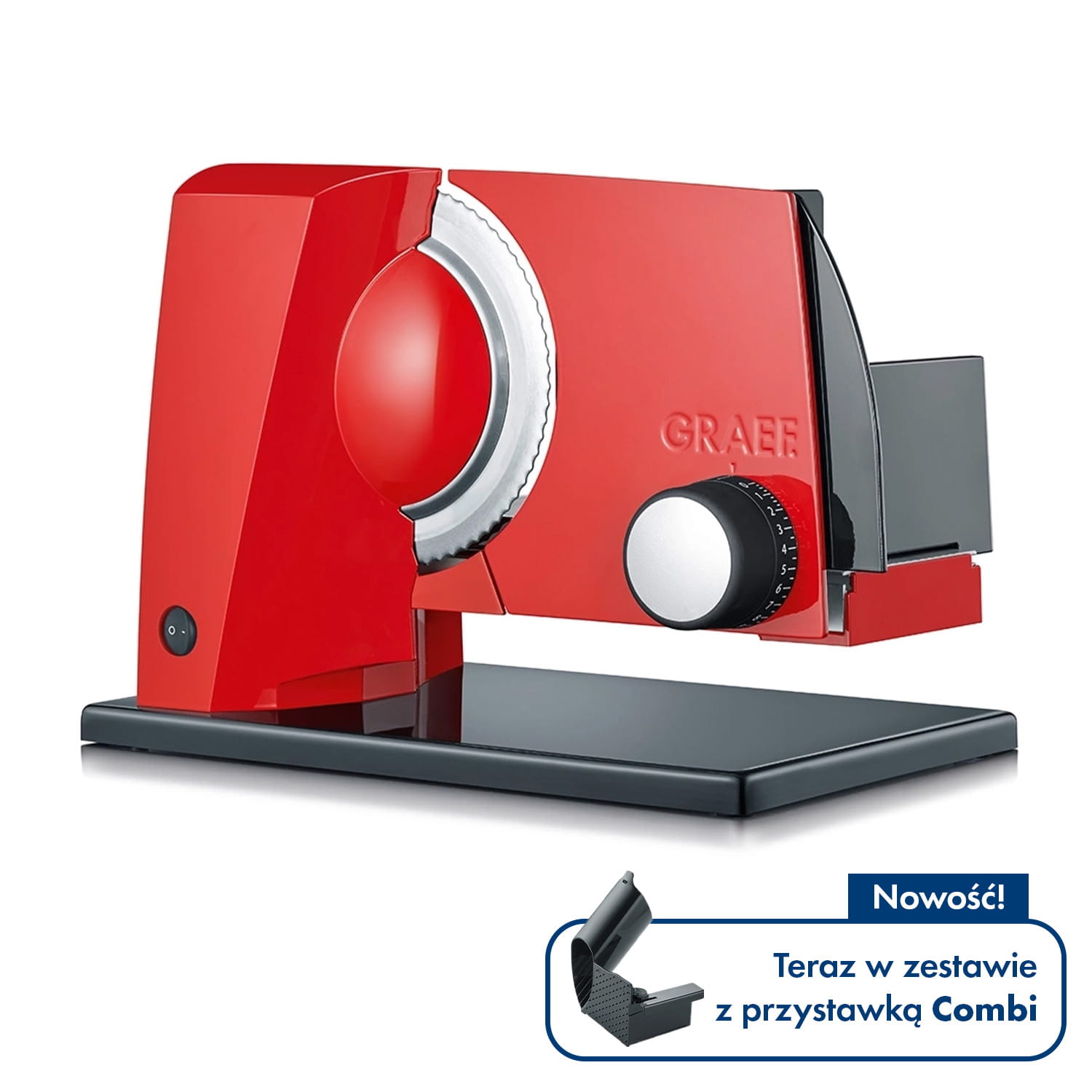 Krajalnica uniwersalna GRAEF SKS 110 (Czerwona)